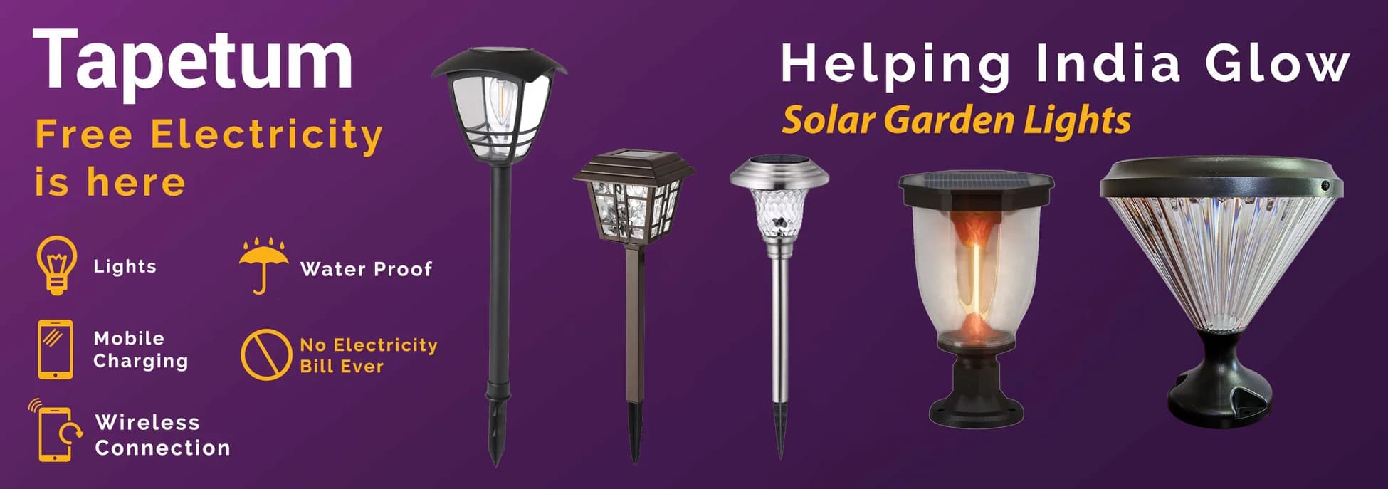 Tapetum India Solar — solar street lights