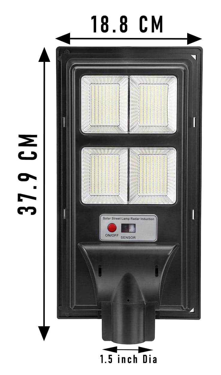 Solar Owl Street Light 30 Watt LED Chip Motion Sensor