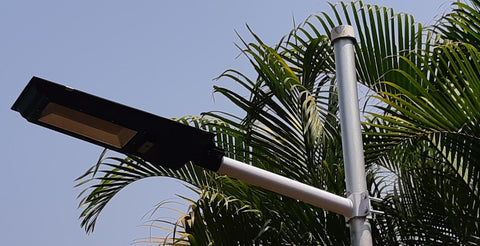 solar street light 15 watt owl series