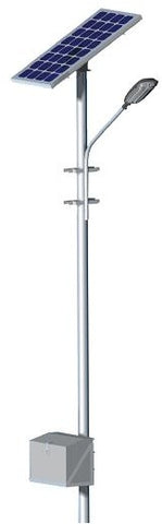 semi integrated solar street lights