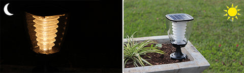 solar gate light