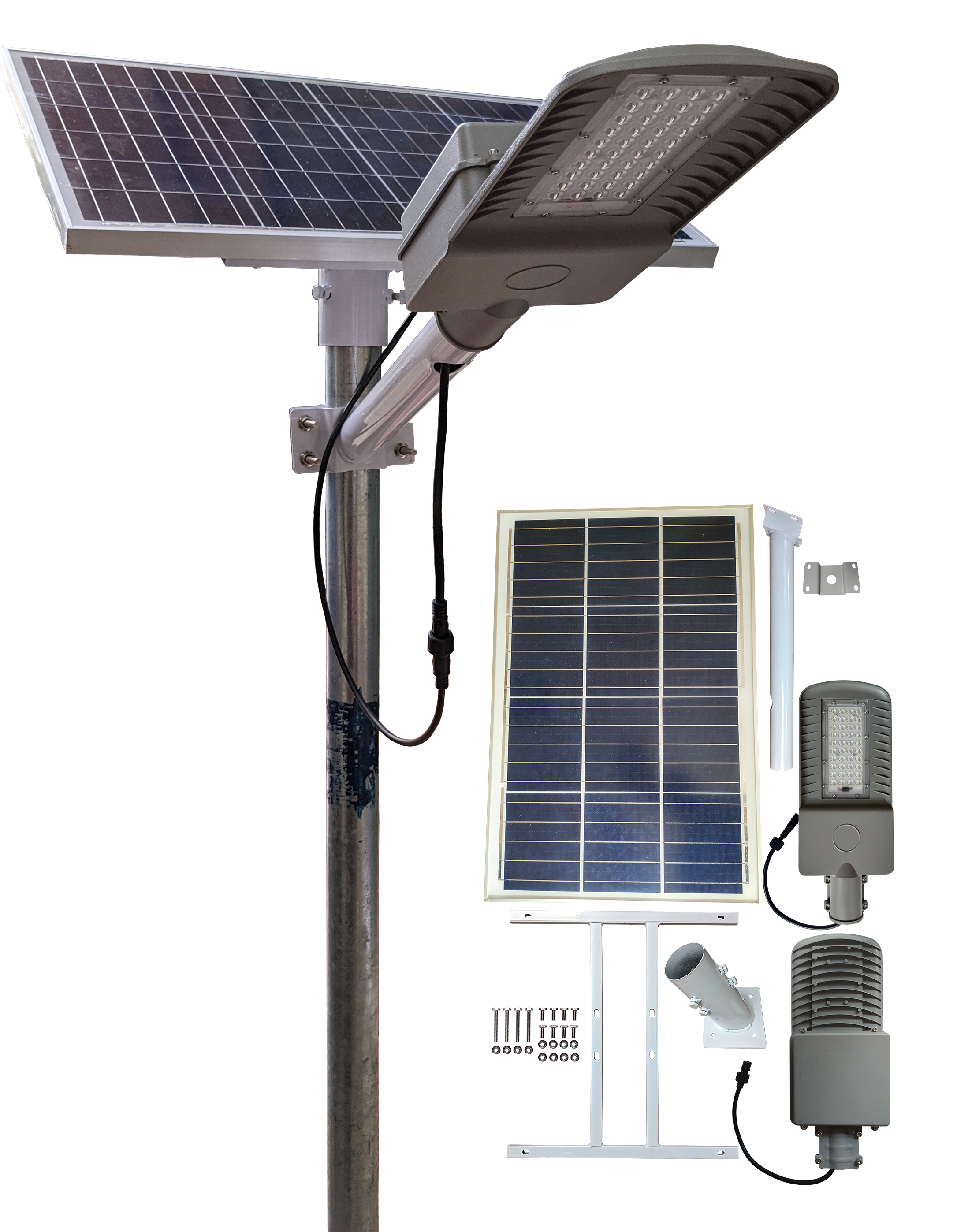 Solar Street Light 20 Watt Nightjars Series with MPPT Controller - TTSSIL20W