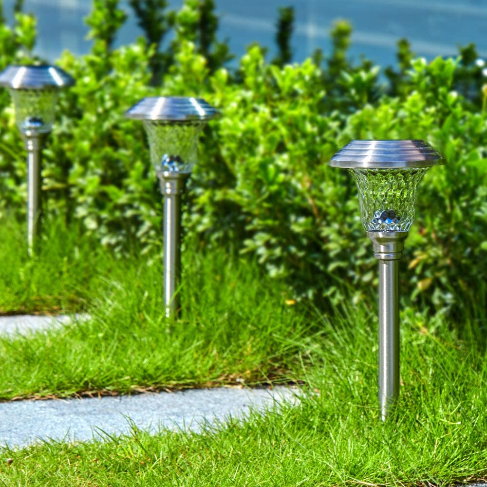Solar Moonlit Pathway Garden Light- TSMPL2W (Pack of 2)