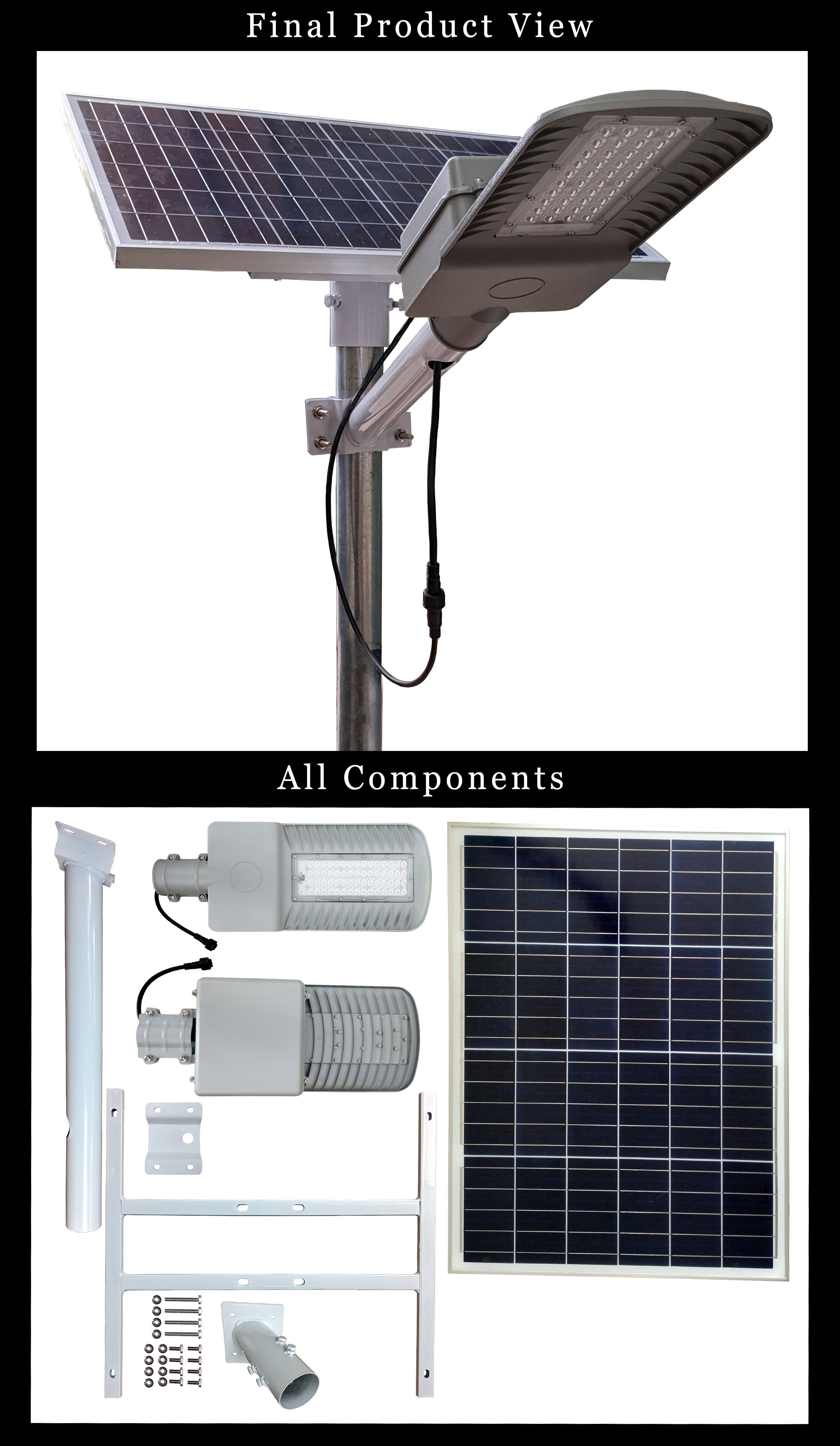 Solar Bat Street Light 150 Watt - TTBAT150W