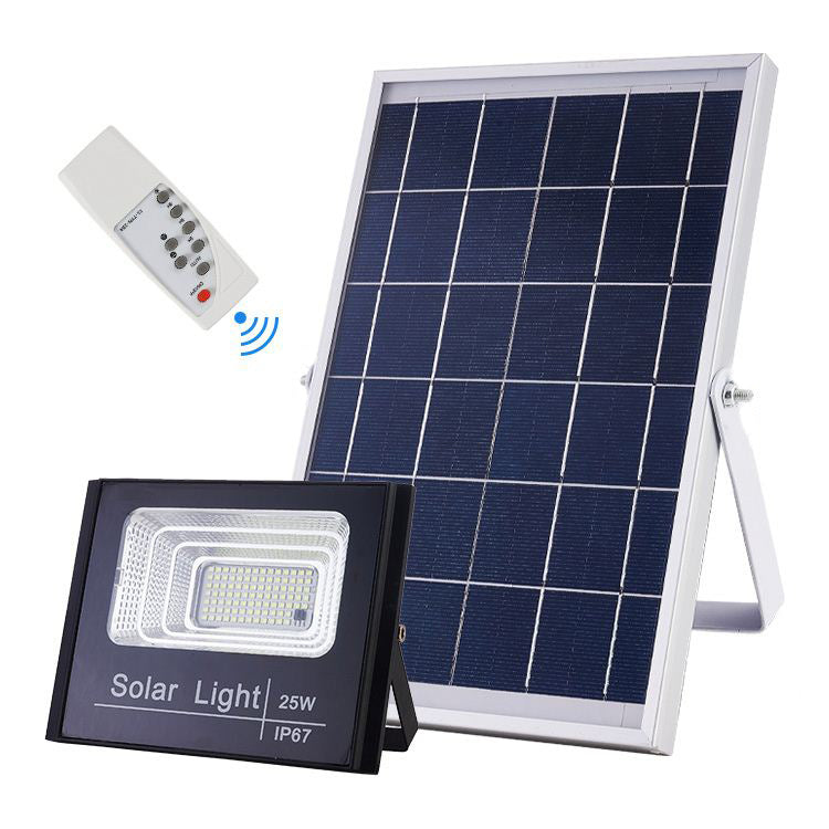 Solar Flood Light - 25 Watt With Remote - TTSFL25W