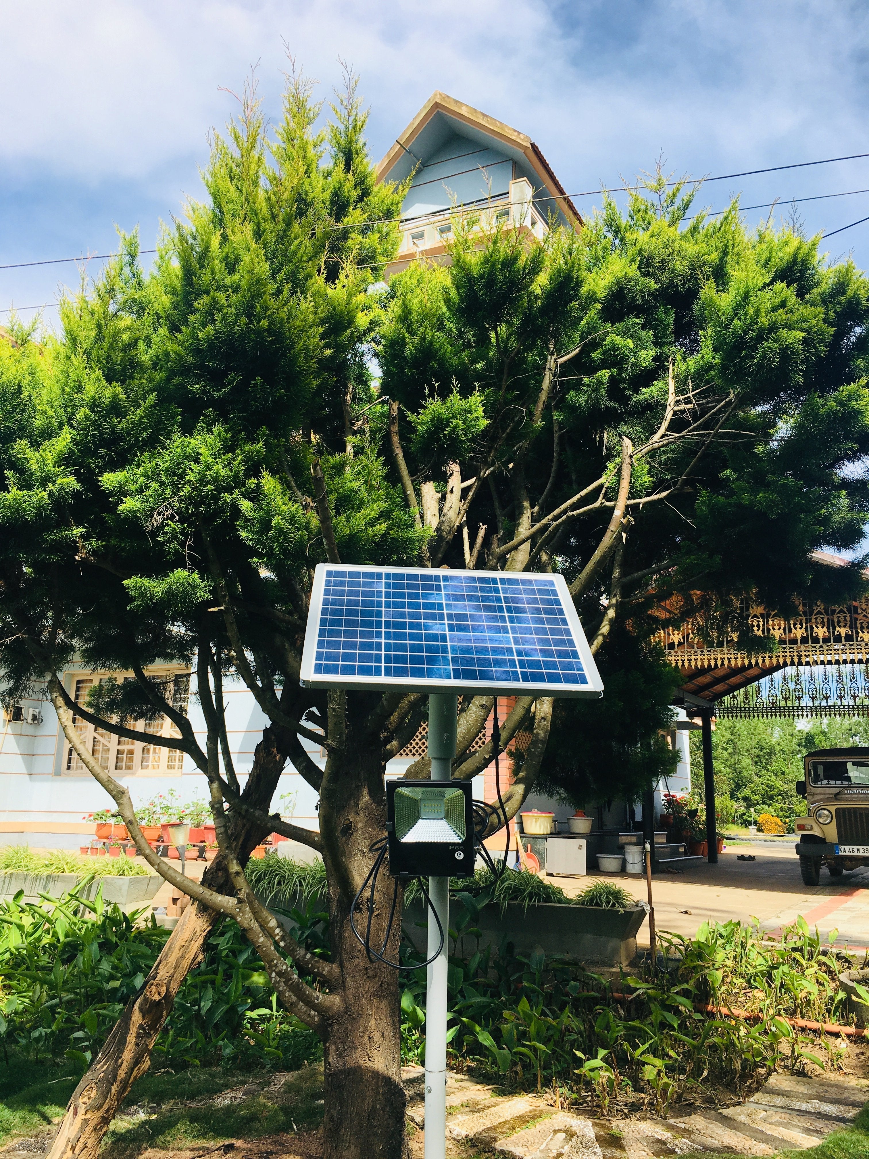 Solar Flood Light 50 Watt - TTSFL50W - tapetum.in