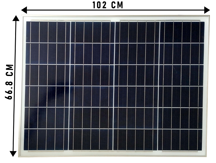 integrated solar street lights