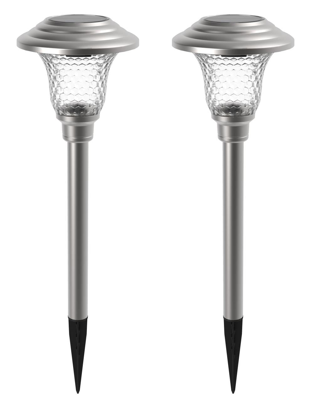 Solar Moonlit Pathway Garden Light- TSMPL2W (Pack of 2)