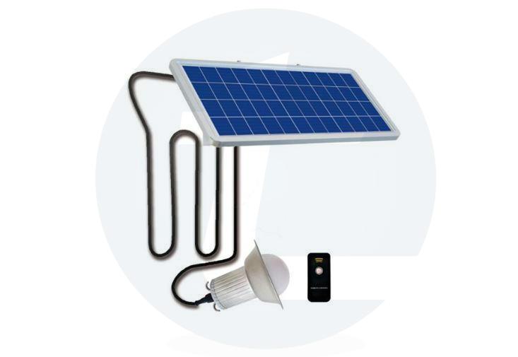 Solar Home Light 5 Watt - White - TTSHL5W - tapetum.in