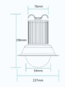 Solar Home Light 5 Watt - White - TTSHL5W - tapetum.in