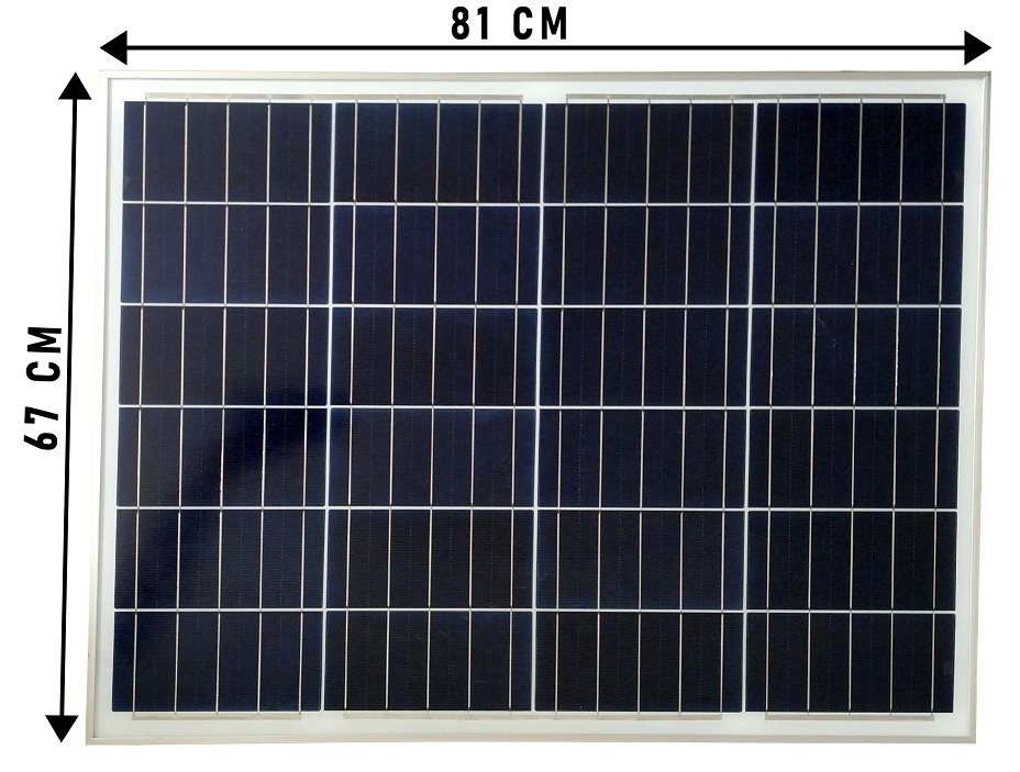 Solar Street Light 80 Watt Nightjars Series with MPPT Controller - TTNG80W