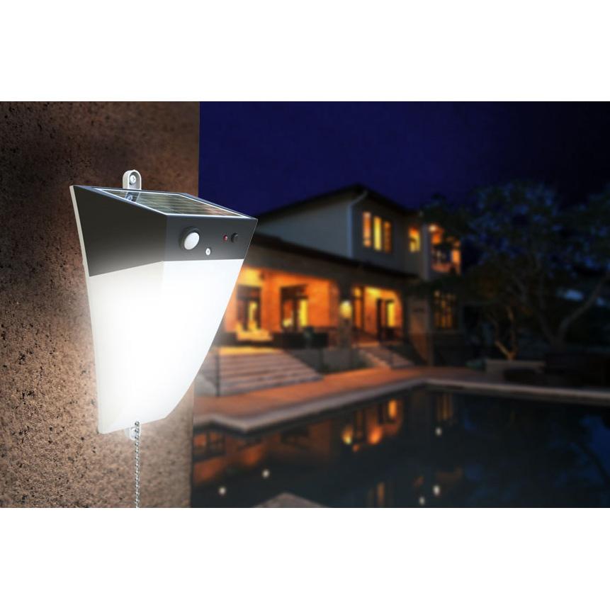 Solar Motion Wall Light - White LED Light - TTSMW5W - tapetum.in