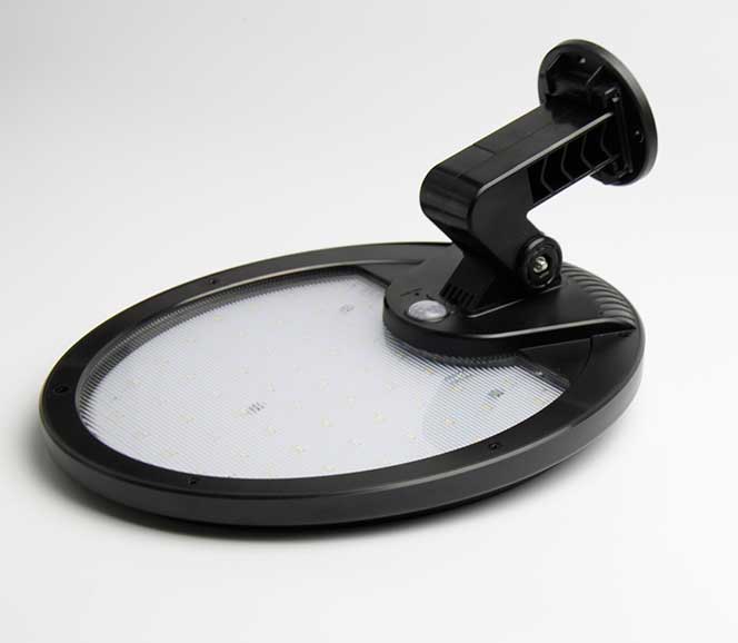 Tapetum Solar LED Wall Light - 5 Watt - Motion Sensor - Inverted View- TTSMWR5W