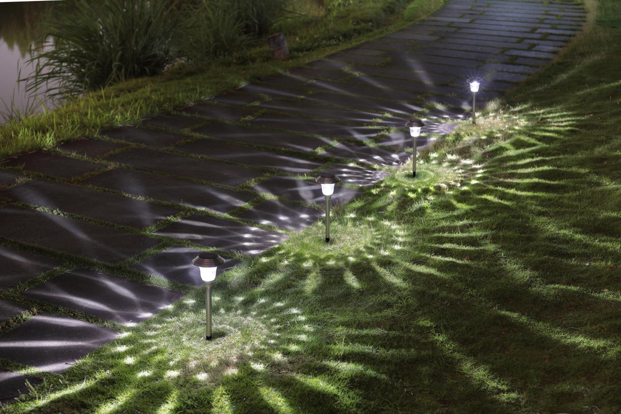 Solar Moonlit Pathway Garden Light- TSMPL2W (Pack of 2)